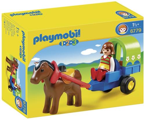Playmobil 6779 Chariot Avec Poney
